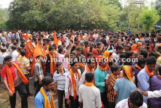 Protest rally ..